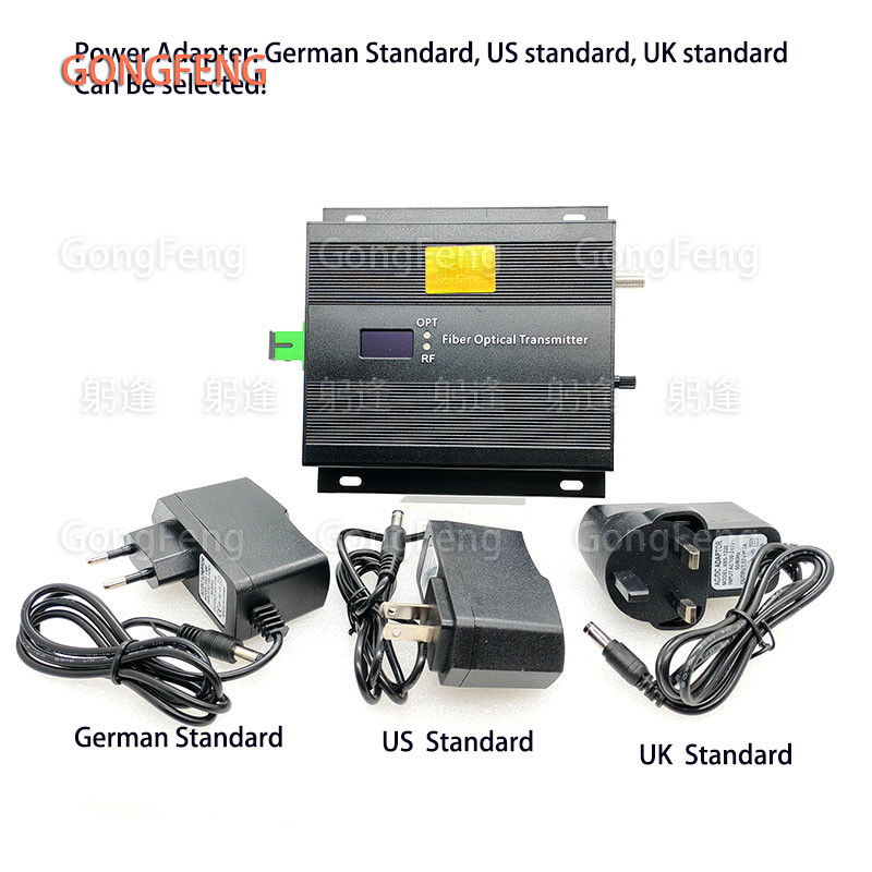 DISKON 1310nm FTTH CATV Optical Transmitter: 10dBm, 5~10km, RF Input with MGC/AGC & OLCD Display Fac