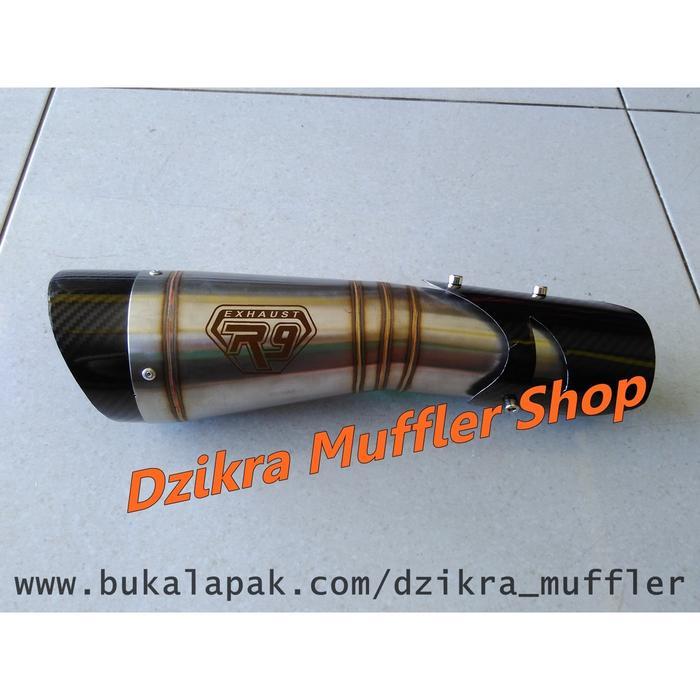 Knalpot Racing R9 H2-Ss Series Silencer Only