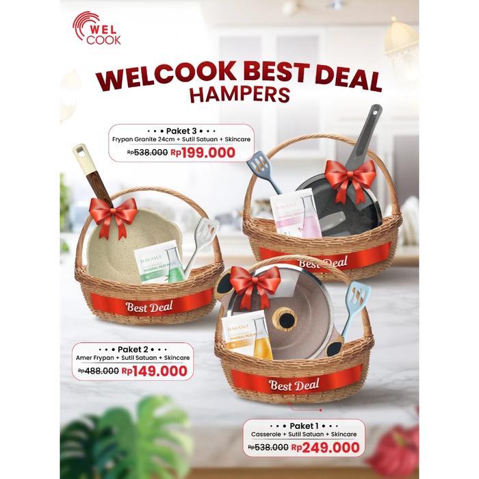 Welcook Hampers 3 Paket Panci Antilengket