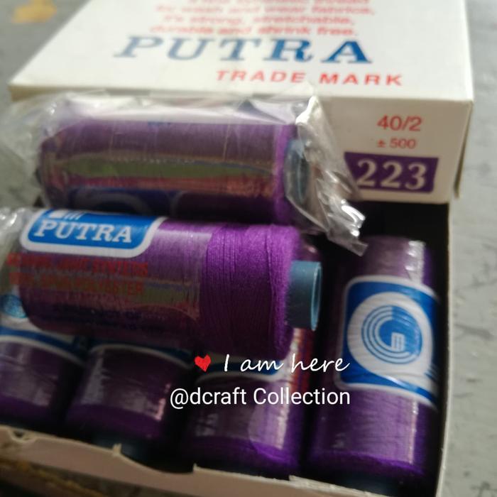 Benang Jahit Ungu 223