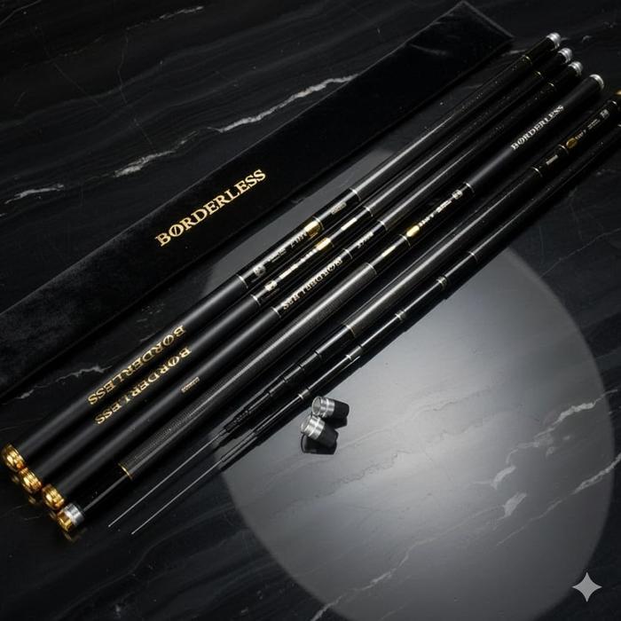 Joran Tegek Shimano Borderless Original Import Dan Full Carbon