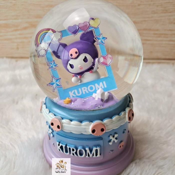 Snowball Music Lampu Love Kotak Musik Bola Salju