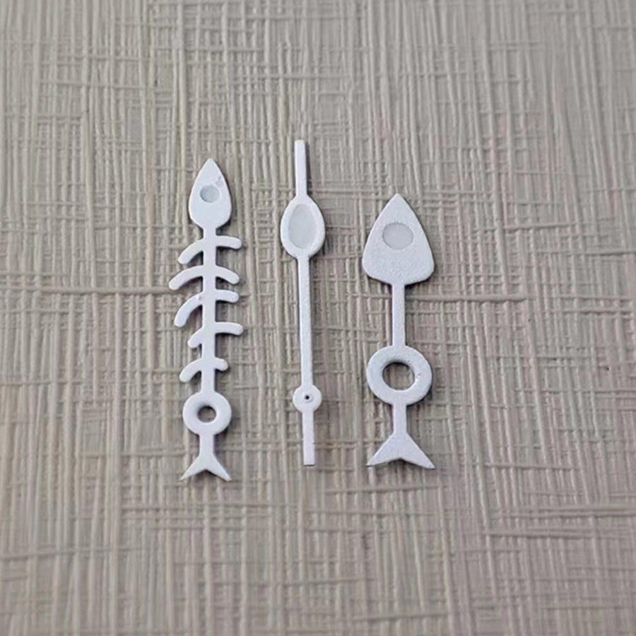 NH36 NH35 Hands Fishbone Design Blue Luminous Three Hand Assembly Watch Accessory For NH35 NH36