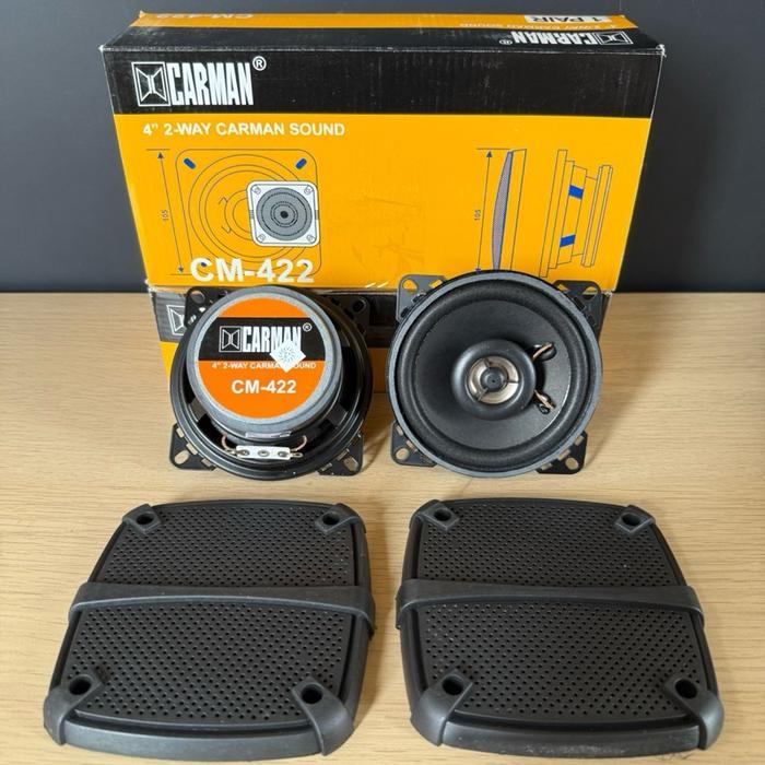 Speaker Coaxial Carman 4 Inch Two Way Speaker Carman 2 Way Terbaik