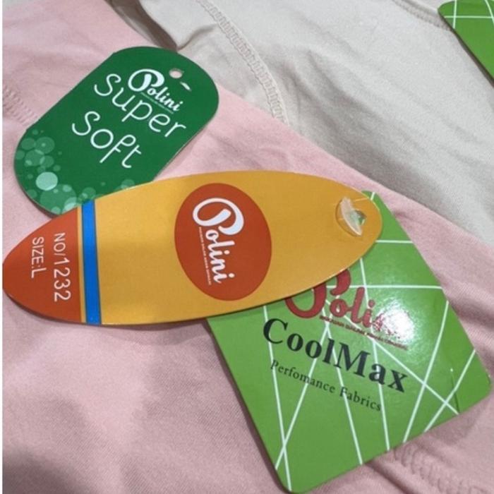 READY (6pcs) CD perempuan celana dalam wanita cewek POLINI 1241 1232 coolmax TERMURAH Lembut Dewasa