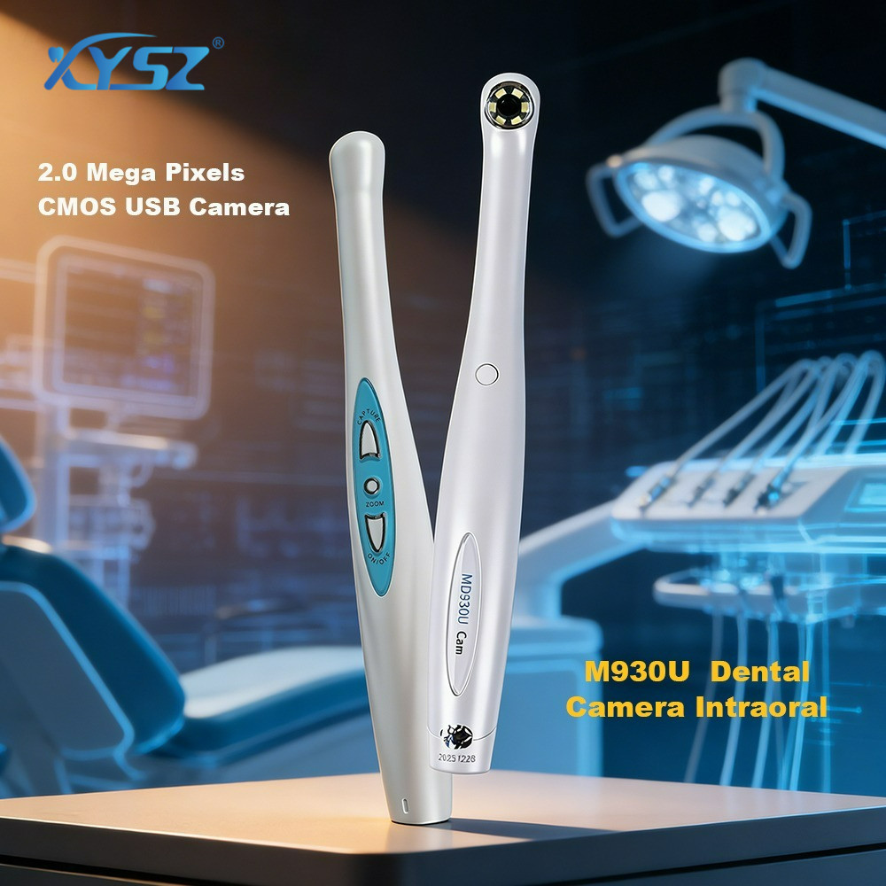Dental Intraoral Camera 2.0 Mega Pixels CMOS Digital Zoom Intraoral Camera with Mirror with 6 LEDs