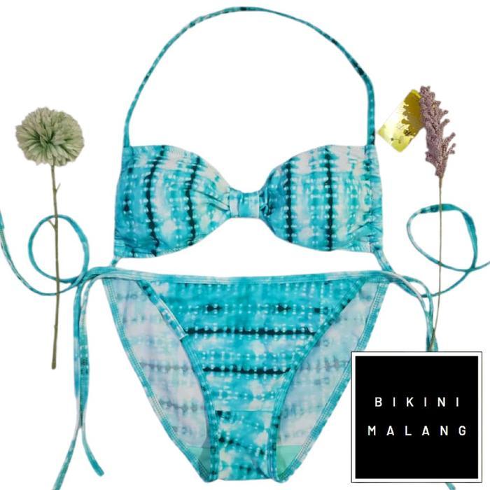 Set Bikini Tali samping two piece sexy Swimsuit Bikini sexy Swimwear r