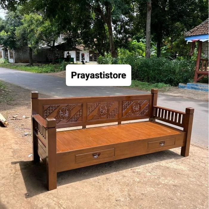 Bangku Bale Bale Minimalis Jati Bale Bale minimalis Jati Bangku Minimalis Jati