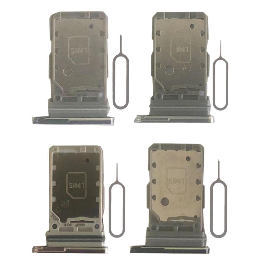Dual Sim Card Tray Holder Smartphone For S21 5G G991B G991U Holder Sim Card Tray