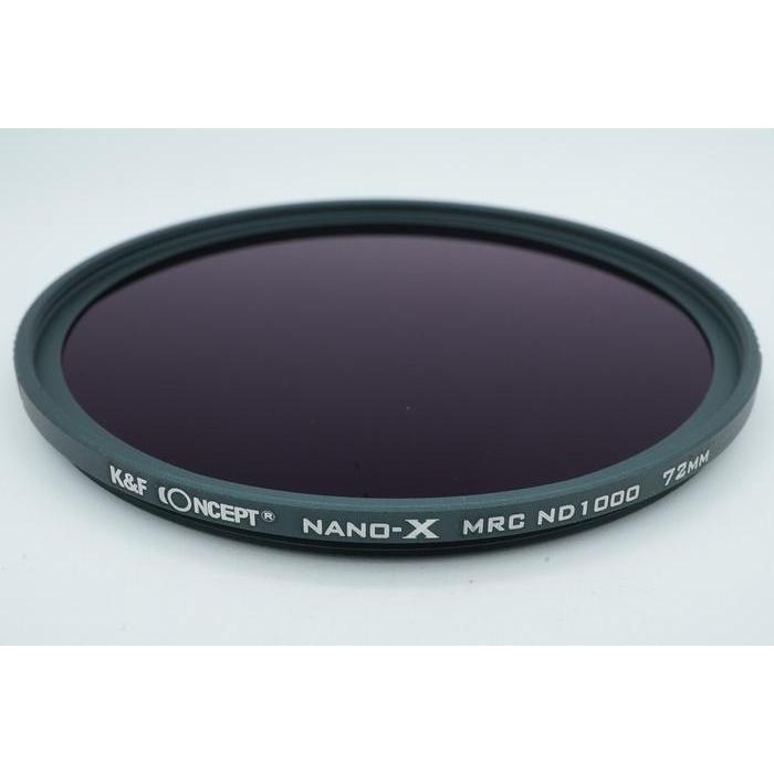 K&F Concept - 72Mm Nano X Nd1000 Neutral Density Nd 1000 - 72 Mm