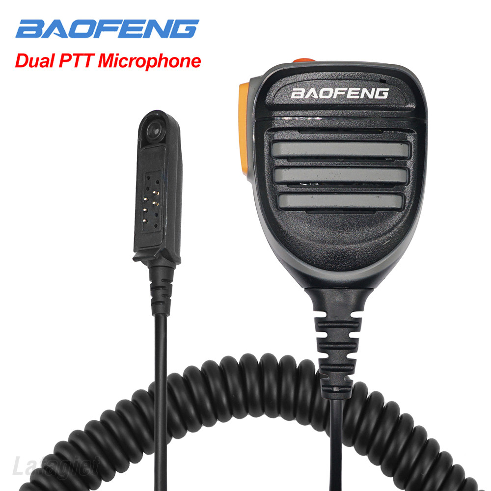 New Baofeng Upgraded Waterproof Speaker Mic Accessories for Walkie Talkie UV-9R Plus UV-XR UV-9R Pro