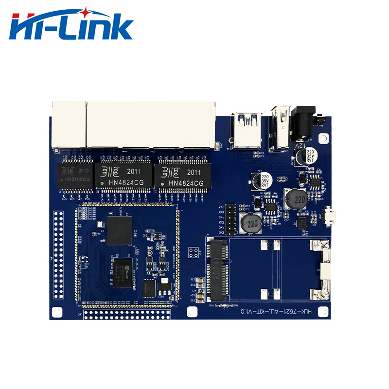 1pcs HLK-7621A Module MT7621A Chip Supports Linux/OpenWrt Smart Devices Applications Router module k