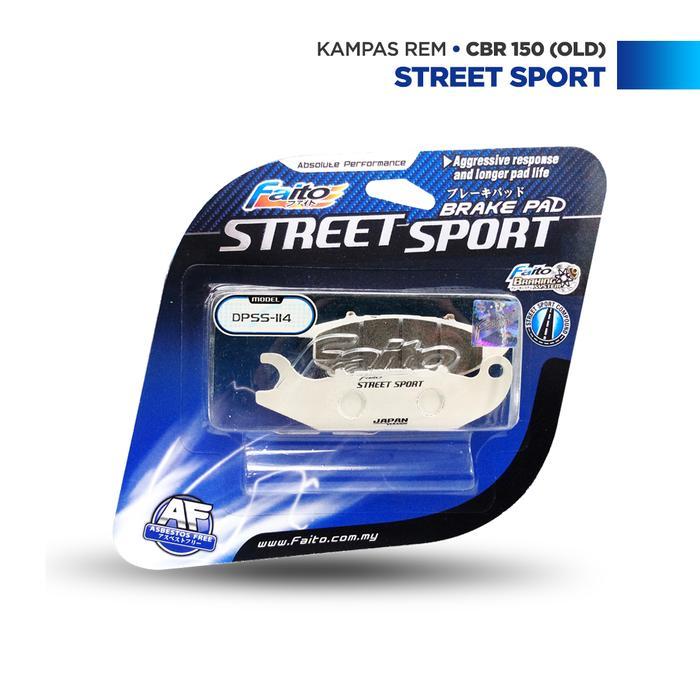 FAITO KAMPAS REM DISCPAD DEPAN TIGER REVO/CBR 150 OLD/MEGAPRO MONO/CB 150R SERIES/VERZA/ CALIPER
