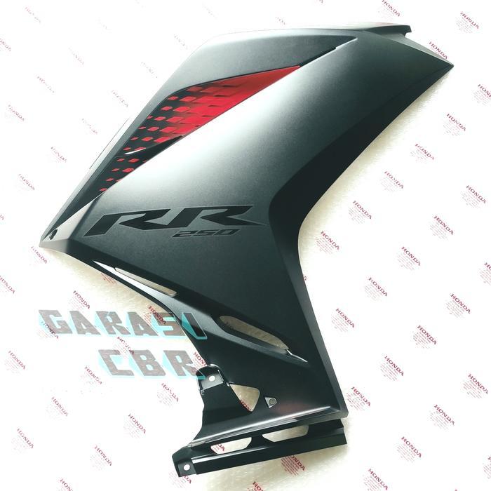Cover Body Samping CBR 250RR - Cowl Set Middle CBR 250RR - Cover Body Fairing CBR 250RR Hitam Doff