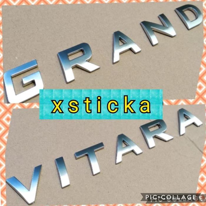 Promo Emblem Kap Mesin Emblem Tulisan Grand Vitara