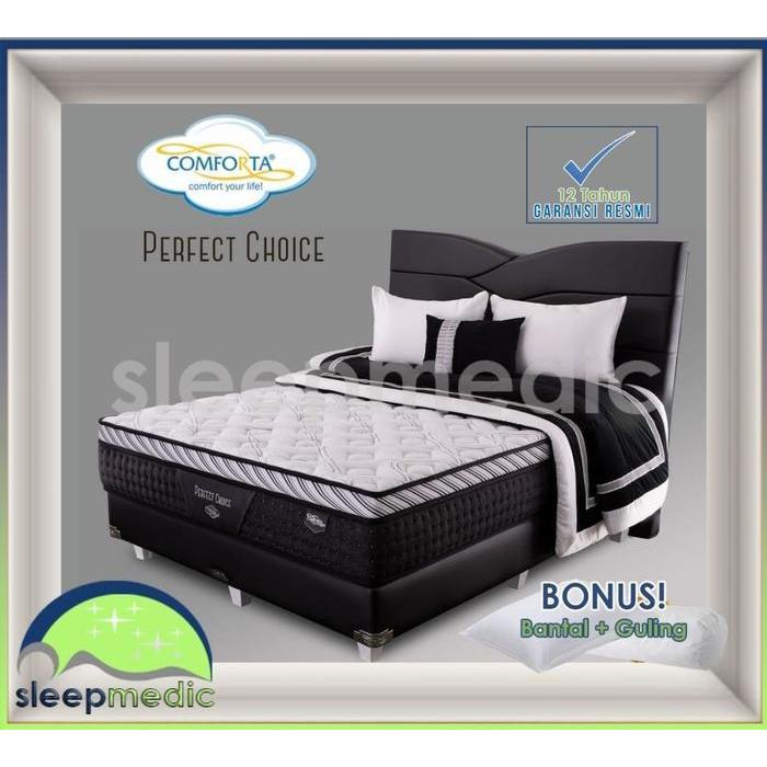 Comforta Springbed Perfect Choice Kasur / Set 160 180 200 90 100 120 - Hanya KASUR, 90x200