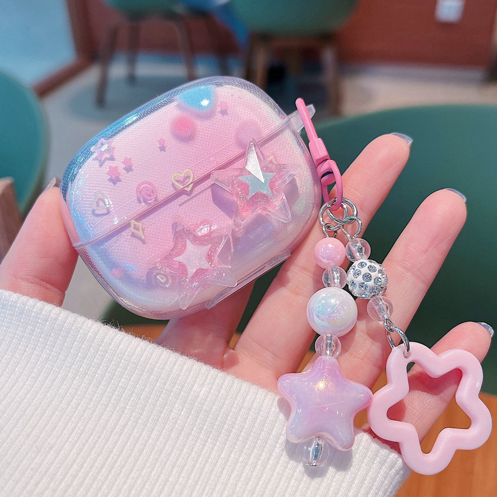 For Redmi Buds 6 Pro Case 3D Star Butterfly Bear Earphone Soft Cover Redmi Buds 6Pro Headphones Box