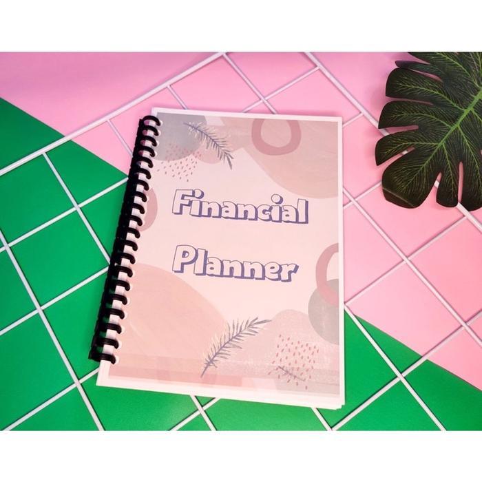 Agenda Keuangan Financial Planner Budgeting Keuangan Binder Loose Leaf