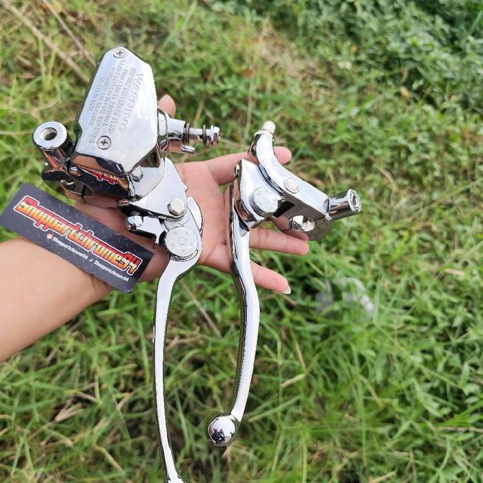 Master Rem Depan + Kopling Kawasaki Er6 Nissin Pnp Cb Gl Max Megapro Tiger Crom Celup Detail