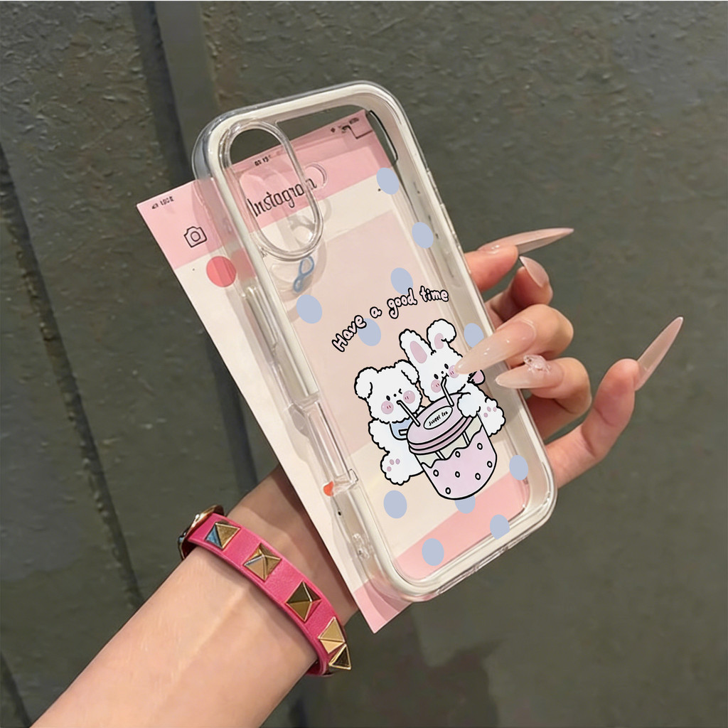 Mewah Cute Anti Panas Case Iphone 17 Pro Max 17 Air 15 Pro Max 11 Pro Max Xr 15 Plus 14 Plus 13 Mini