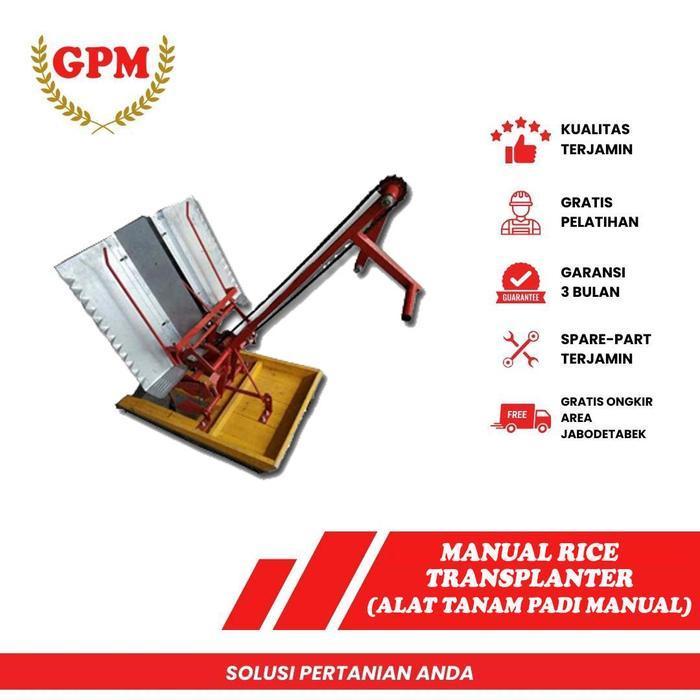 ALAT TANAM PADI MUNDUR ( TANDUR )  MANUAL 2 DUA LAJUR / SISTEM BIBIT DAPOK / BISA SEMAI LANGSUNG ( M