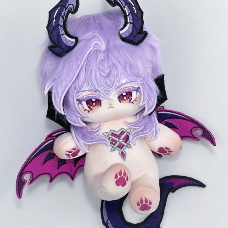 20Cm Anime Game Genshin Impact Durin Kawaii Cosplay Soft Cotton Doll Body With Wings Tail Cartoon