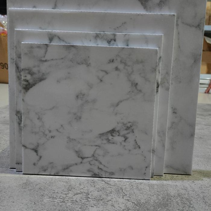 CAKE BOARD MARBLE PUTIH NICOLE / ALAS TATAKAN CAKE