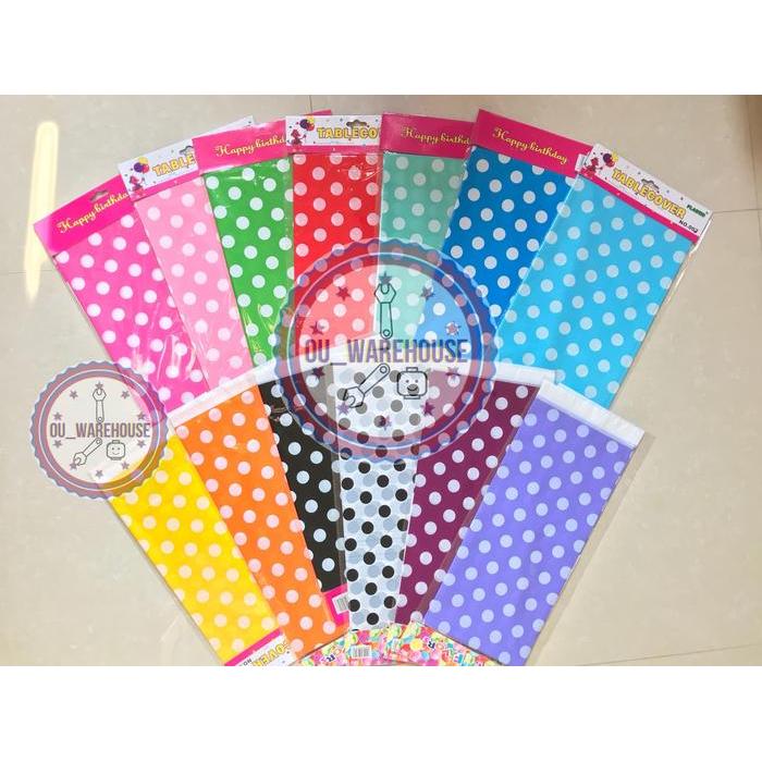 taplak meja motif - table cover motif - taplak meja plastik motif star