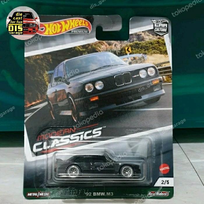 HOTWHEELS BMW M3 E30 CLASSIC MODERN BLACK