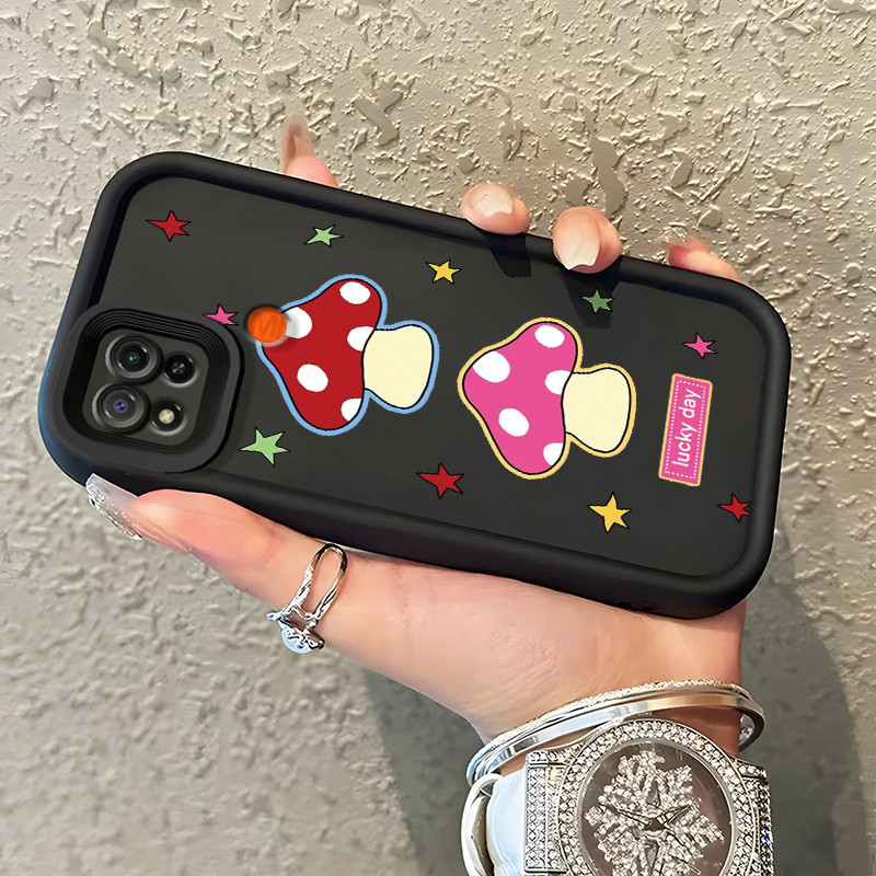 Casing Hp Xiaomi Redmi 9C Redmi 9C NFC Redmi 10A POCO C31 Case Casing HP Jamur Graffiti Warna Pola k