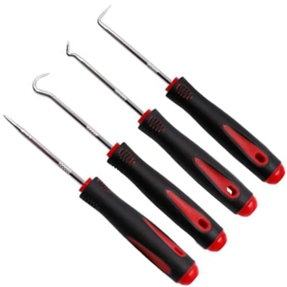 4Pcs Car Oil Seal Screwdrivers Set Car Auto Oil Seal O-Ring Seal Gasket Pick Puller Remover Pick