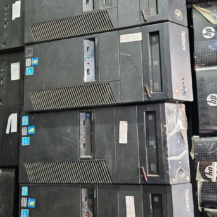 CASING PC CASSING CPU KESING PC CPU EX LENOVO BISA DI ISI MOBO RAKITAM M ATX INCLUDE FAN DAN KABEL