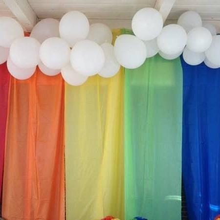 Taplak Meja Polos Taplak Meja Plastik Warna Hiasan Dekorasi