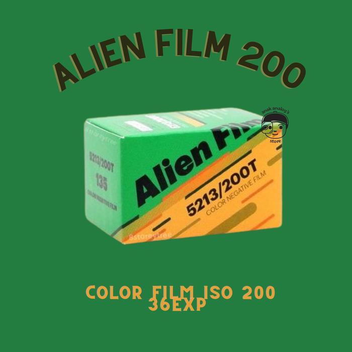 Alien Film 200T Roll Film 135mm ISO 200 36exp Color Film