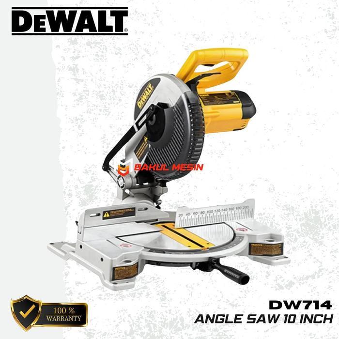 MITER SAW DW714 MESIN GERGAJI SUDUT 10inch DW 714 DEWALT