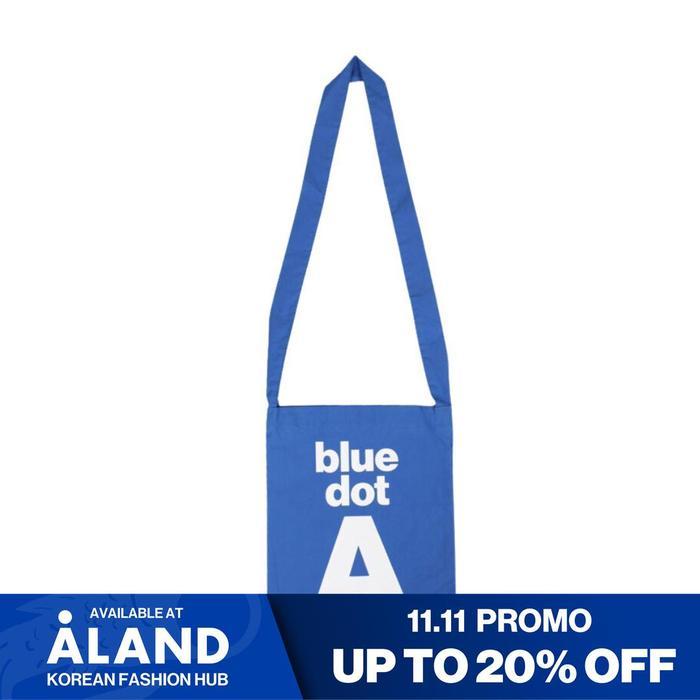 JUAL [ALAND] ALAND A LOGO CROSS BAG BLUE