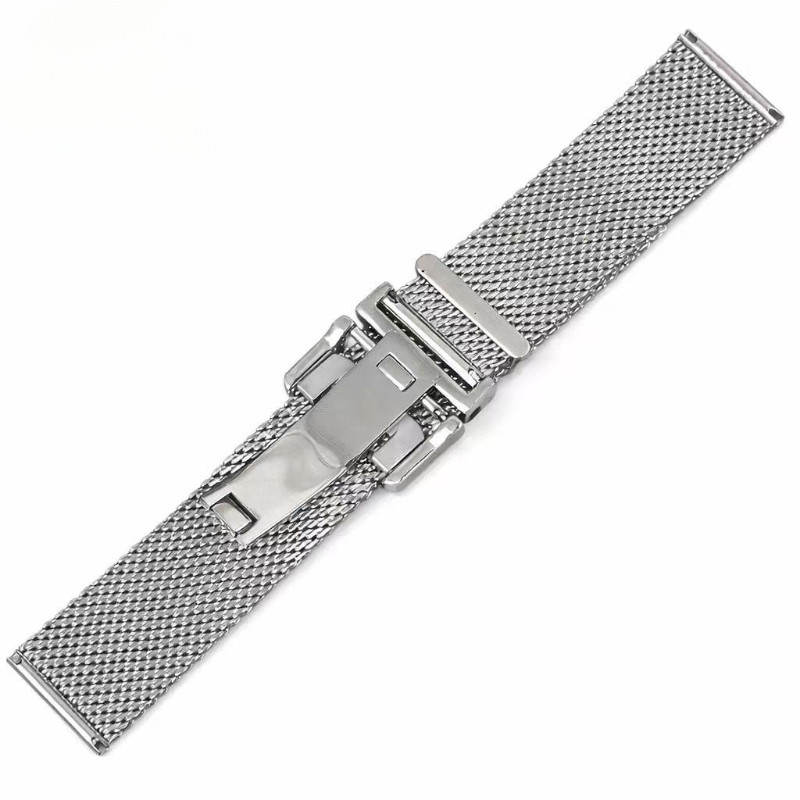 20mm/22mm High-Quality Solid Steel Milanese Mesh Watchband For IWC Portofino Series 356501/391033 -