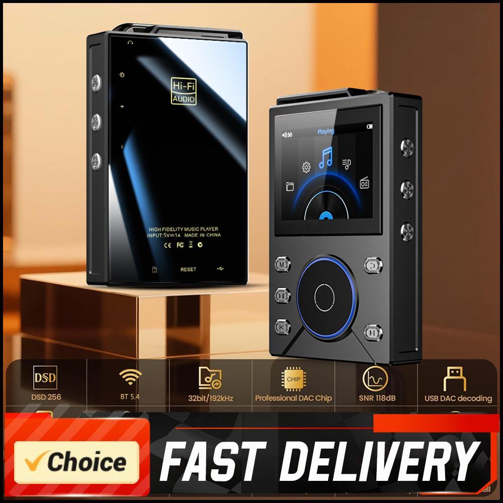 HiFi MP3 Player 2.4 Inch LCD Screen Portable Music Player Lightweight High Res Audio Walkman for