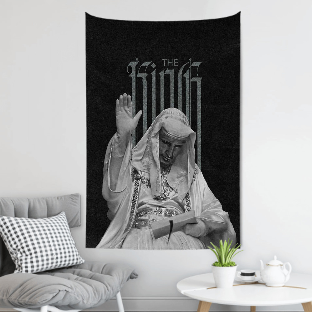 Opia King Baldwin IV Inf Baldwin Tapestry Room Decor Wall Cloth Party Hanging Background Room Decor