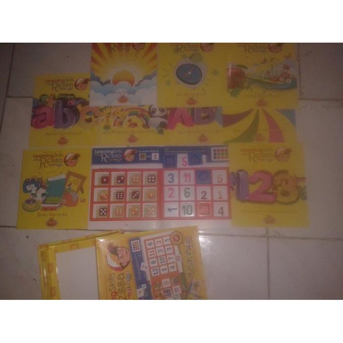 INSTAN 10 BUKU LEARNING SKILL WITH RESSA/BUKU RESSA TANPA E PEN LARIS