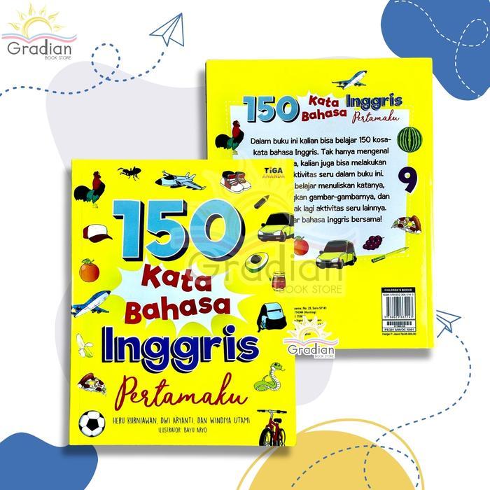 Buku 150 Kata Bahasa Inggris Pertamaku Buku Pengenalan Kosa Kata Bahasa Inggris