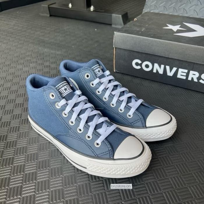 Sepatu Sneakers Pria Converse CTAS Malden Street Mid Navy/Obsidian