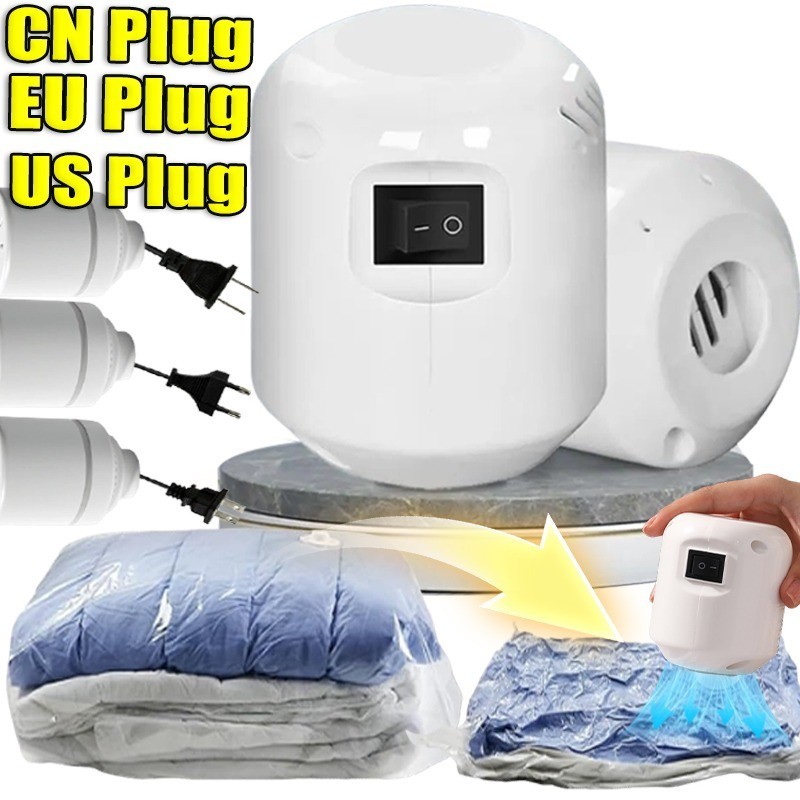 Universal Vacuum Pump Compressed Bag Electric Pump Travel Vacuum Bag Pump Portable Vacuum Sealer