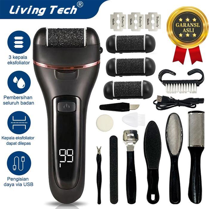 Penghilang Kapalan Elektrik, Alat Pedikur Portabel, Kikir Kaki Elektrik, Alat Perawatan Kaki