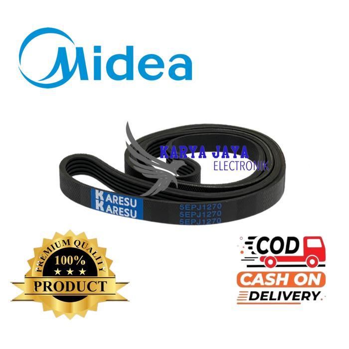 Van Belt Panbel Karet Fan Belt 5Epj 1270 Mesin Cuci Midea Front Loading Co