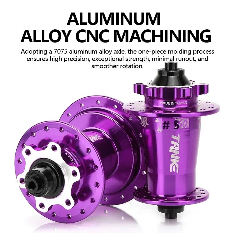 TANKE MTB hubs 360 noise 32/36Holes 6 Bearing 9 Pawl 7-12 Speed bike hub Disc Brake bicycle