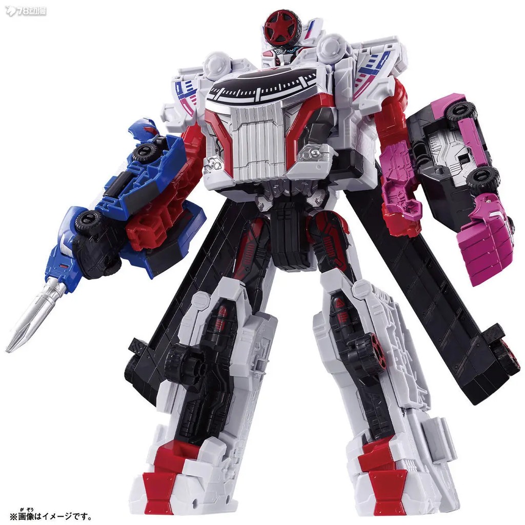 Bandai Bakuage Sentai Boonboomger Action Figures Super Sentai DX Transformer DX Soaring Mach Robot