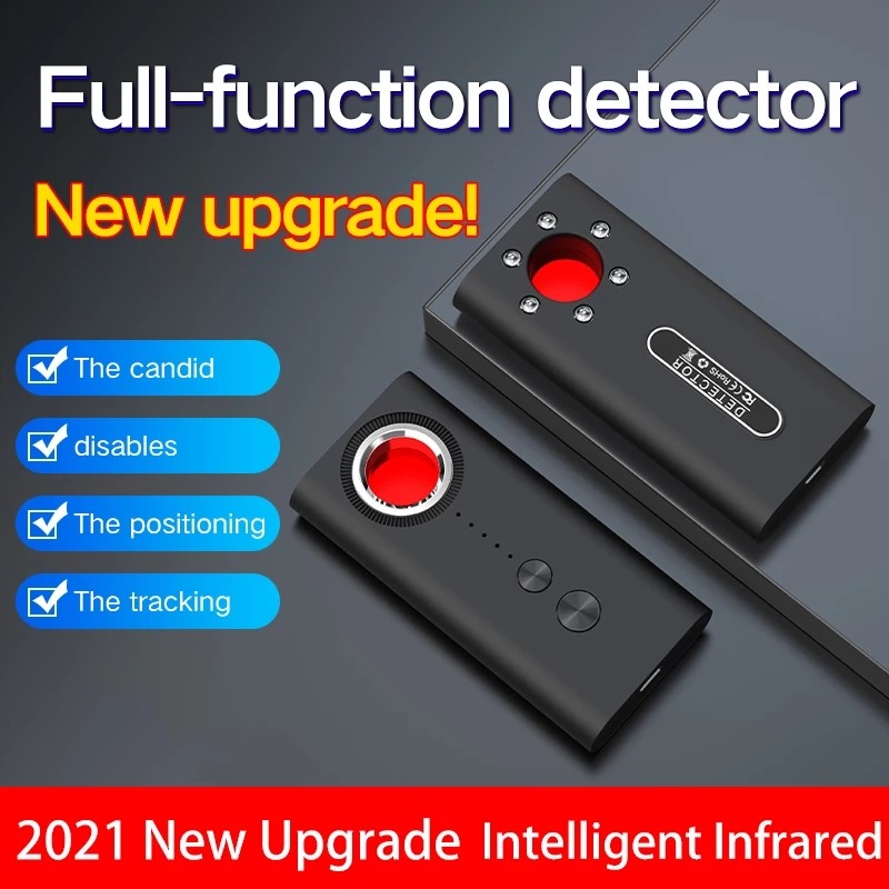Terbaik T1 Spy Gadgets Hidden Camera Detector RF GSM Signal Wireless Lens Laser Detection Wiretappin