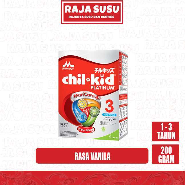 CHILKID PLATINUM VANILA 200 GR - RAJA SUSU