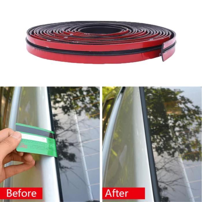 Penutup Celah Kaca Mobil Seal Karet Anti Bocor Debu Peredam Suara